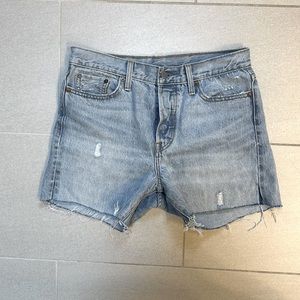 Levi’s Cut Off Denim Shorts